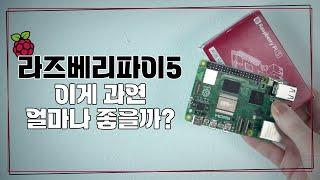 두배 이상 올라간 성능? 과연 실제 차이는? l 라즈베리파이5 리뷰 Raspberry Pi 5 Review