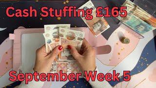 Cash Stuffing & Happy Mail | £160 | September Week 5 #budgeting #cashstuffing #sinkingfunds