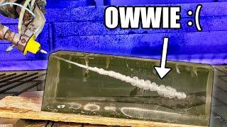 Ballistic Gel Vs 60,000 PSI Waterjet