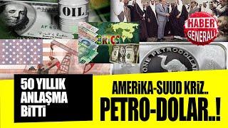 Suud, 50 yıl evvel ABD ile imzaladığı ve süresi 9haziranda biten Petro-dolar Anlaşmasını yenilemedi