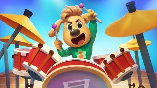 I Want to Be a Drummer | Cartoons for Kids | Police Cartoon | Sheriff Labrador