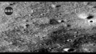 A Rectangular Pit - Apollo 11 Image - Enhanced - 4K