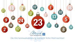 Das 23. Türchen des "Musikalischen Adventskalenders 2024" der Gebietskirche Nord- und Ostdeutschland