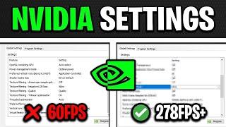 BEST NVIDIA Control Panel Settings For GAMING! (UPDATED 2023)