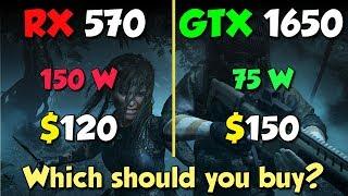 RX 570. vs GTX 1650: Which should you buy?