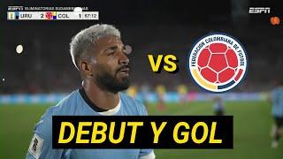 Así Jugó Hoy Rodrigo Aguirre vs Colombia | Debut y Gol (15/11/2024) HD