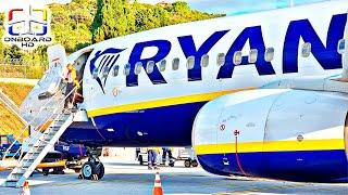 TRIP REPORT | Flying to the Smallest Runway! (1500m)!! | Ryanair BUZZ B737 | Vienna to Skiathos