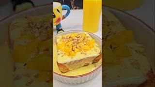 Mango Milk Toast  #viralvideo #shorts #youtubeshorts #trending #mango #bread