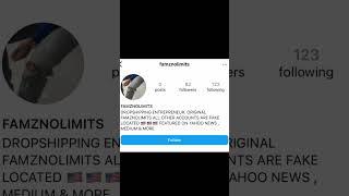 Famznolimits the goat of scammers is back [check comments for his scam videos] #money #business