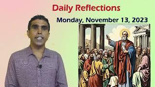 Daily Reflections 13 November 2023 Sunil Fernandes