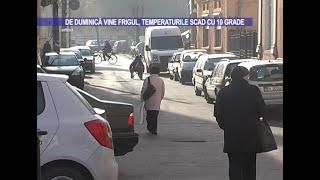 De duminică vine frigul, temperaturile scad cu 10 grade