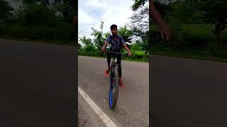 HOW TO CYCLE HOLI STUNT VIDEO #SHORTS MOUNTAIN BIKE