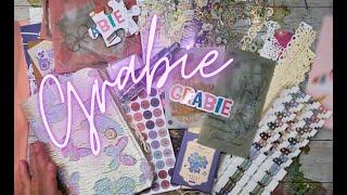 August Grabie Scrapbooking Club Unboxing ~ Grabbie Subscription UNBOX & Create