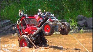 BUCKiN' Utility Tractor - DEEP MUDDiN' & WiNCHiN' w/ a T16 Workhorse | RC ADVENTURES