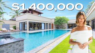 Touring a Luxury $1.4M Private Pool Villa in Phuket