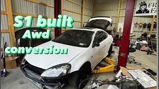 Acura rsx awd conversion S1 built kit