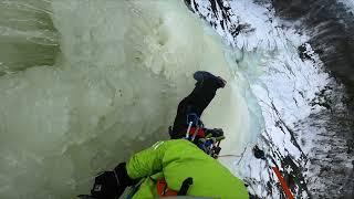 Ice climbing Romsdalen