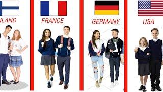 school uniform from different countries