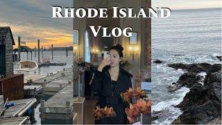 [Rhode Island Vlog] 로드 아일랜드 | 새해 | 여행 브이로그 | The Breakers | Cliff Walk | 겨울 바다 | 뉴포트 맛집