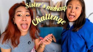 I DID MY SISTER'S MAKEUP CHALLENGE  ft. @arnakshi