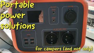 Portable power solutions for RVs (and not only)