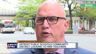 Detroit Public Schools Community District looking to hire teachers