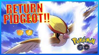 *RETURN* PIDGEOT HAS SO MUCH AURA!! | POKÉMON GO BATTLE LEAGUE