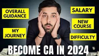 How To Become CA In 2024 | CA कैसे बनते है? ||  CA Course Changed  | ICAI