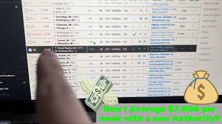 Live Dispatching with a NEW AUTHORITY! How I average $7,000 per week with a new authority!