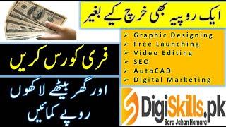 Free IT Courses for Girls and Boys from Digiskills & Virtual University || vulms