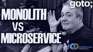 Monolith vs Microservices • Dave Farley • GOTO 2024