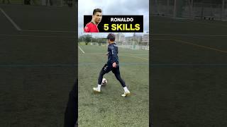 Which CR7 SKILL do you like?#football #soccer #shorts