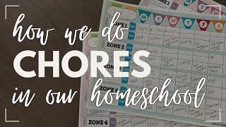 DAILY HOMESCHOOL ROUTINES: Chore Charts That Work!