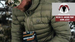 BlackOvis Recon Waterproof Down Jacket vs Anchor Point Jacket - Your Questions Answered