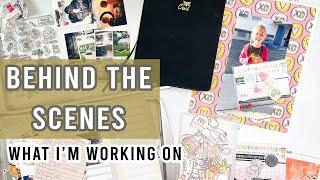 Behind the Scenes | What I'm Working On and New Printable Kits