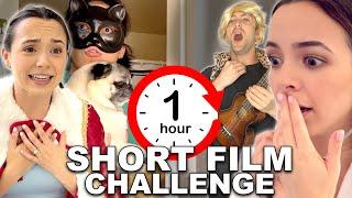 Who Can Make The Best Short Film in 1 Hour - Merrell Twins