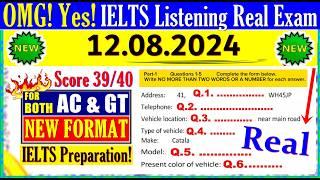 IELTS LISTENING PRACTICE TEST 2024 WITH ANSWERS | 12.08.2024