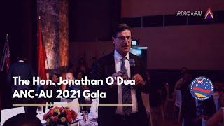 The Hon. Jonathan O'Dea MP's Remarks at the ANC-AU Gala