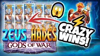 CRAZY wins on Zeus vs Hades!
