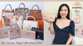 MY ENTIRE LUXURY BAG COLLECTION 2021 + MOD SHOTSHERMES, CHANEL, DIOR, LV️MY TOP 3 PICKS