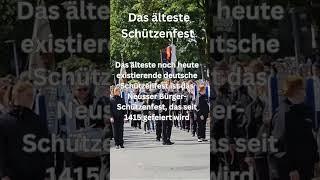 Schützenfest Fakten - Das älteste Schützenfest