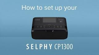 How to set your Canon SELPHY CP1300