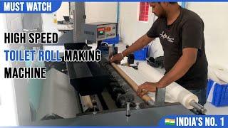 Toilet roll making Machine | Kitchen towel making machine | tissue roll machine