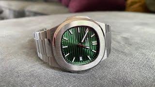 This Green Dial Patek Philippe Nautilus Homage is Underrated! Specht & Sohne (SP0002) Watch Review!