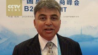 Exclusive: CCTVNEWS talks to executive director of Bhartiya Group at the B20