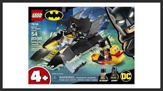 Lego Batman 76158 | Batboat The Penguin Pursuit! | Speed Build