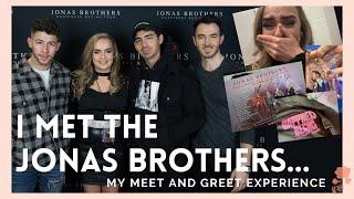 I MET THE JONAS BROTHERS! Meet and Greet Experience | Happiness Begins Tour 2020 *Emotional*