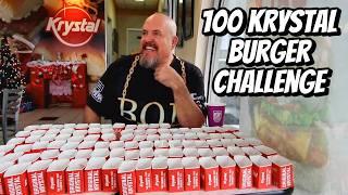 Is it POSSIBLE to EAT 100 Krystal burgers in ONE SITTING