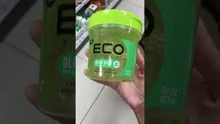 Eco style has a new look. The new olive oil gel #hair #new #ecostyle #gel #hairstyle #hairgel