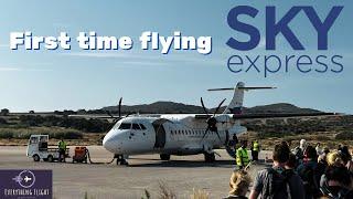 Short & Sweet: Milos to Athens on SKY Express ATR 42-500 | Flight Review